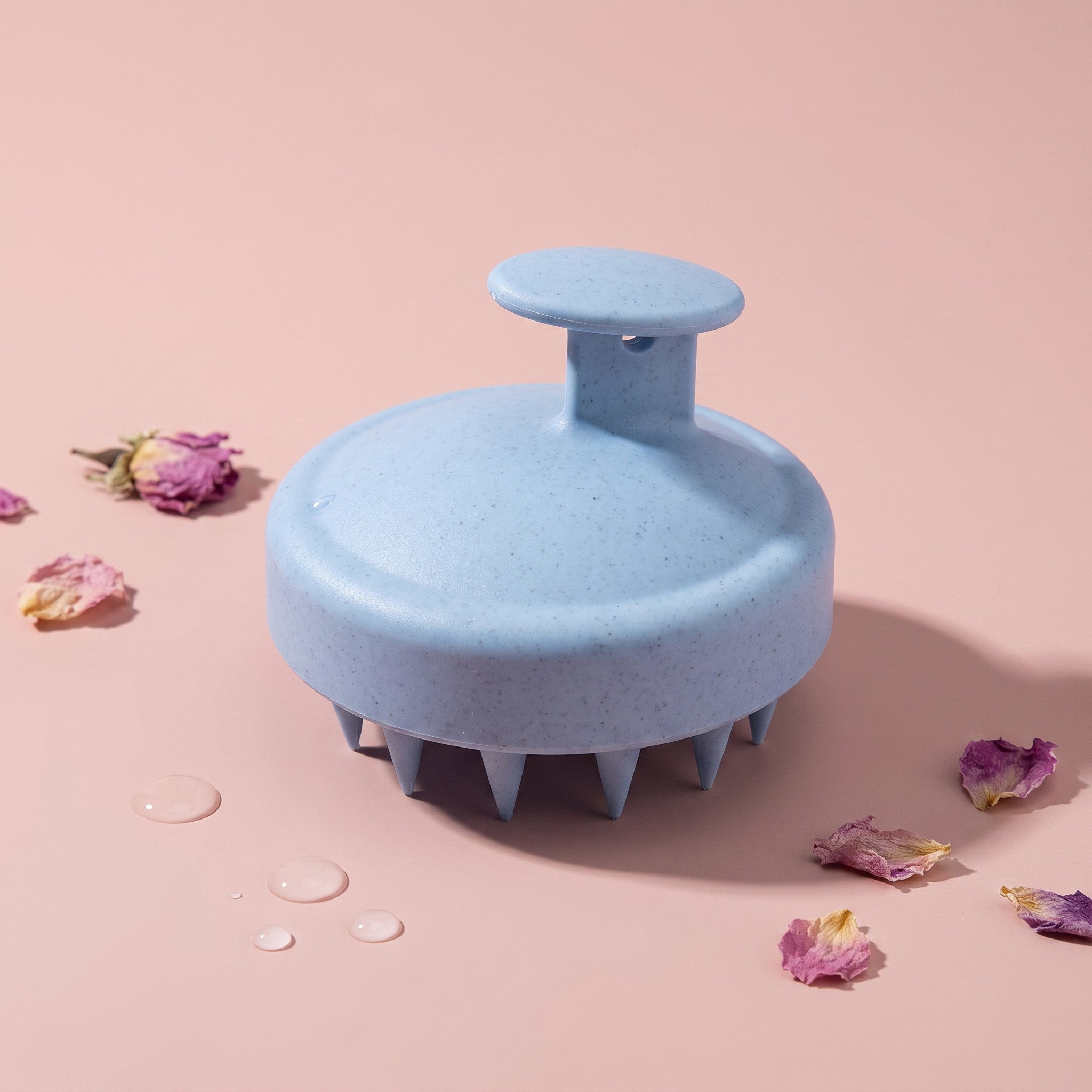 Revonae Scalp Revival Brush in soft powder blue silicone